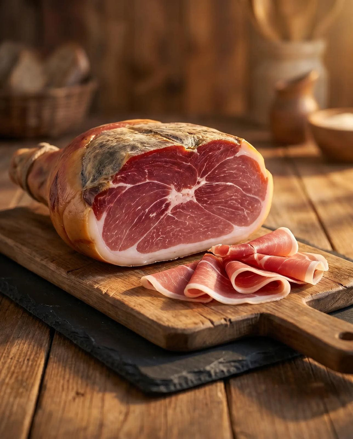 Jambon d'Auvergne IGP désossé affiné 9 mois