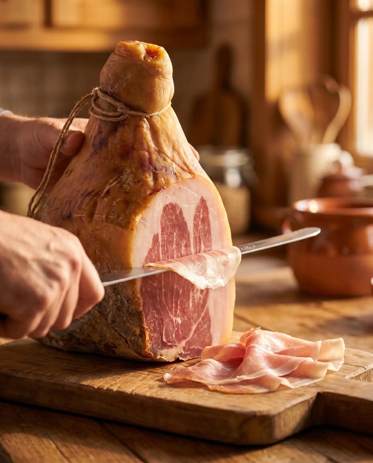 Jambon Sec Auvergne Fermier 🥇 Or Paris · Désossé 7kg 16-24 Mois
