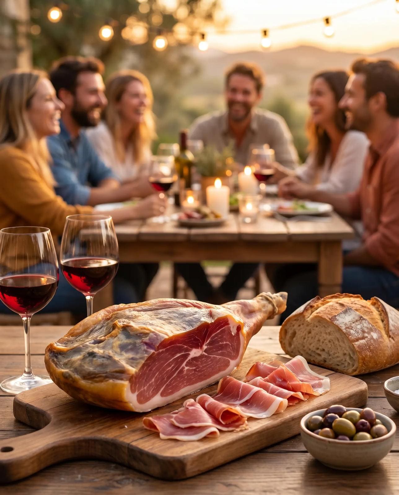 Jambon Serrano IGP Désossé 6kg Affiné 18-24 Mois | SaucBack