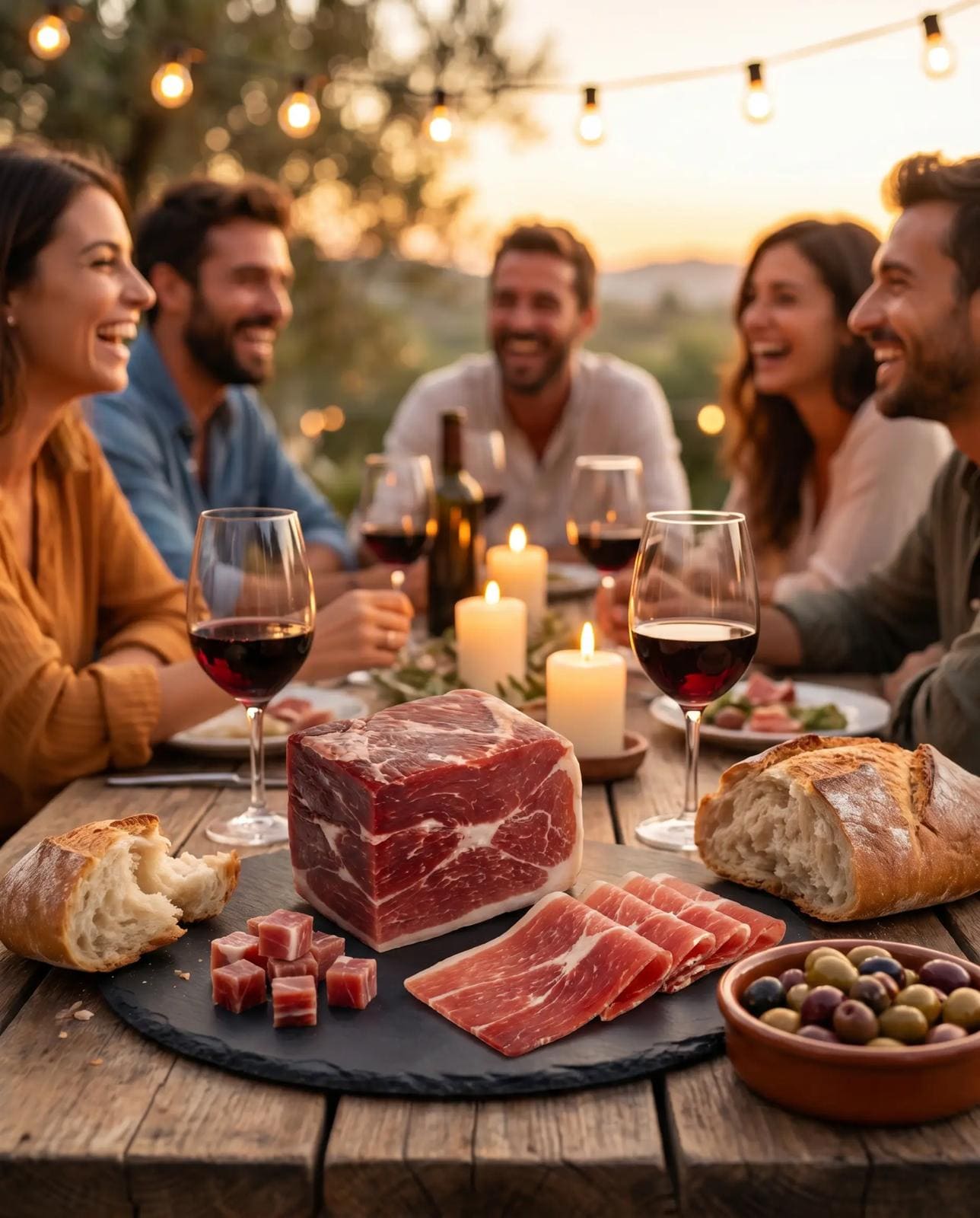Jambon Serrano IGP Taco 500g Affiné 12 Mois | SaucBack