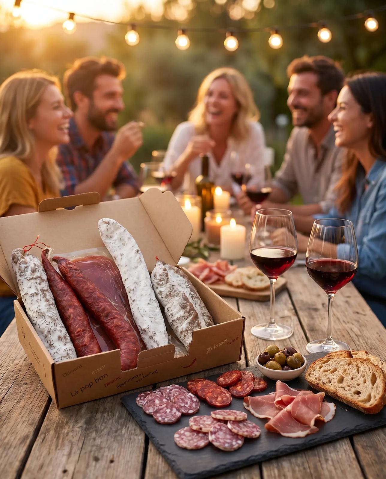 Terroir Aperitif Box - 5 Artisan Cured Meats from France & Spain