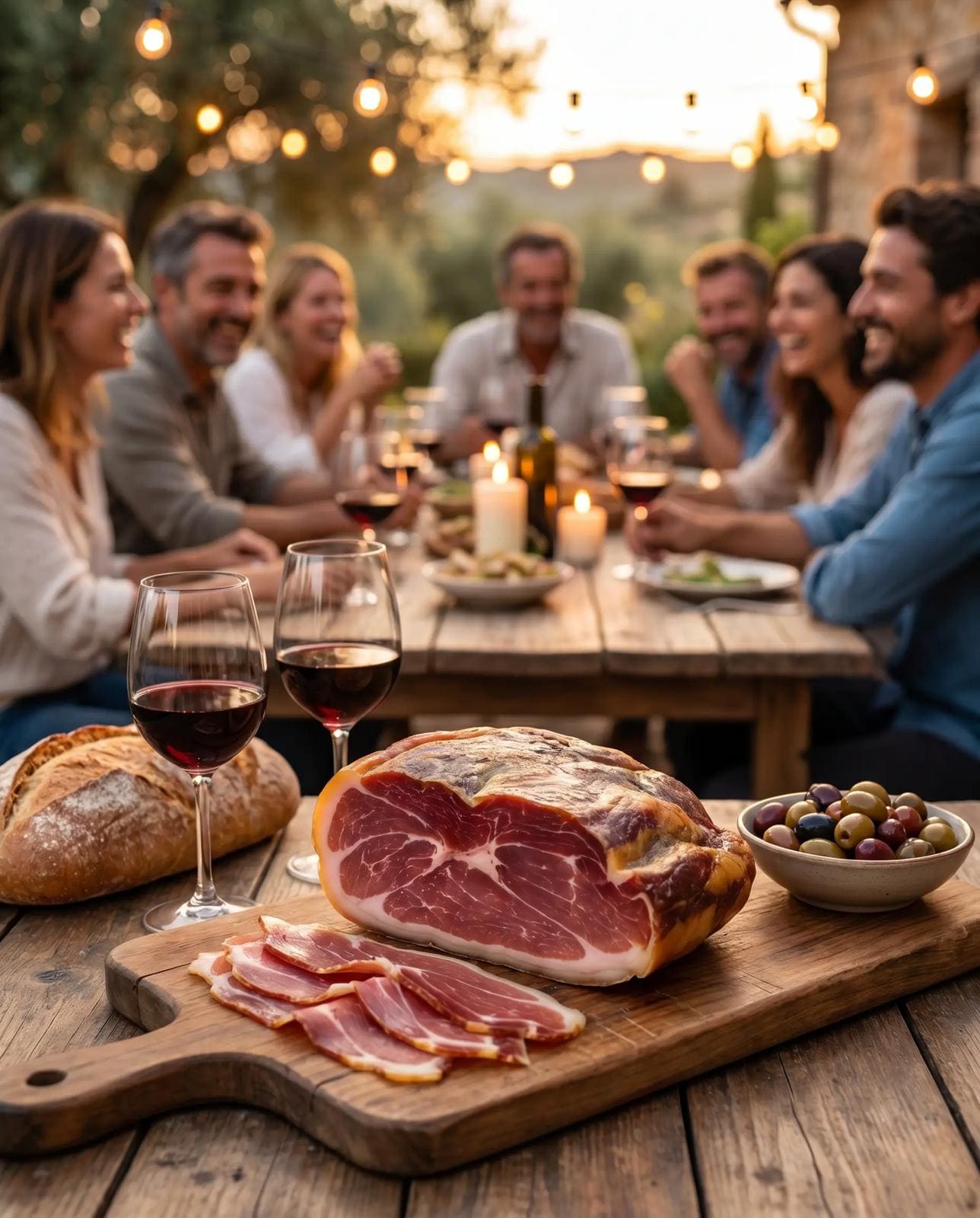 Jambon Serrano IGP Entier Désossé 5kg Affiné 12-14 Mois
