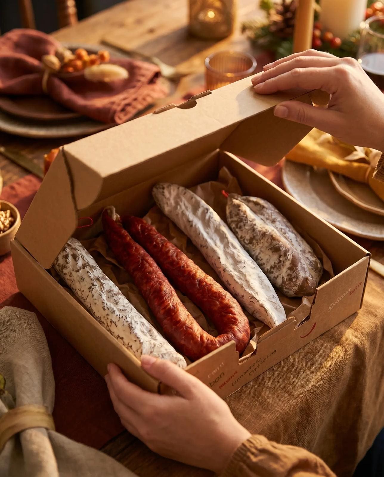 Box Apéro Classique – 4 Charcuteries Artisanales France & Espagne