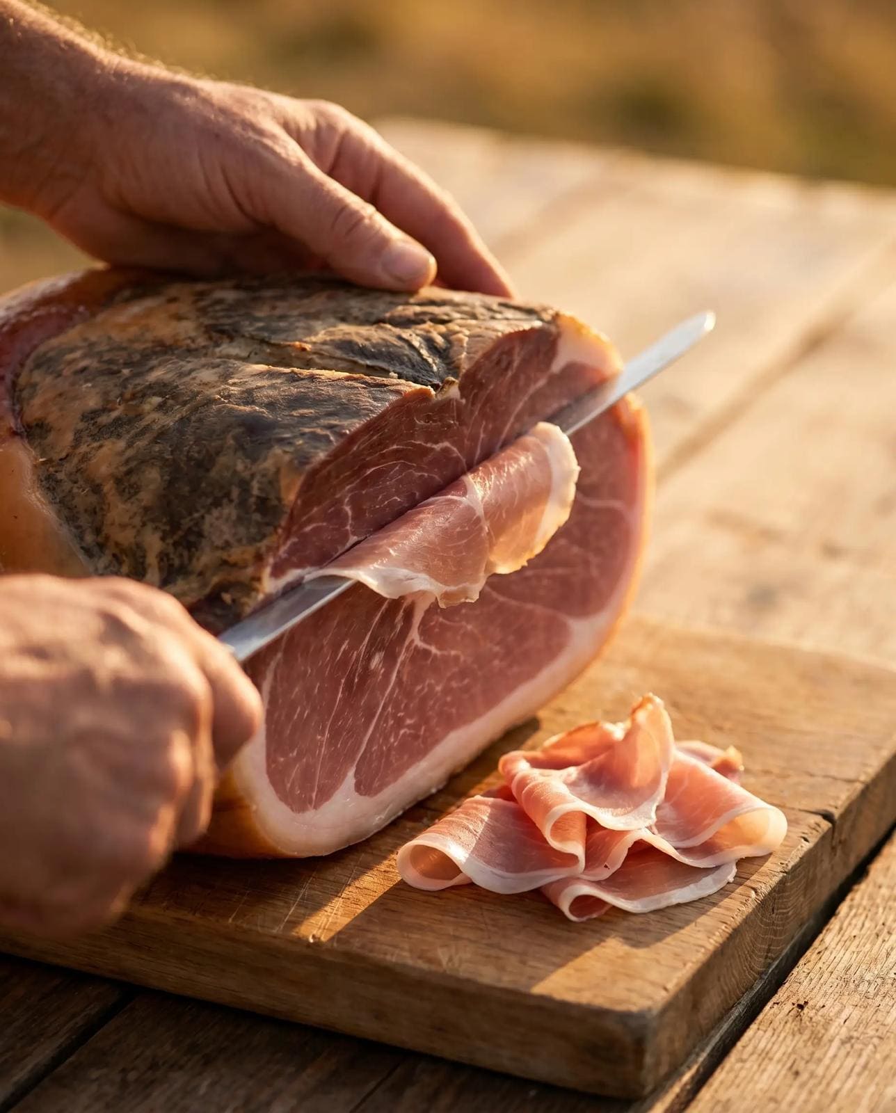 Jambon d'Auvergne IGP Désossé 5,5kg Affiné 9 Mois