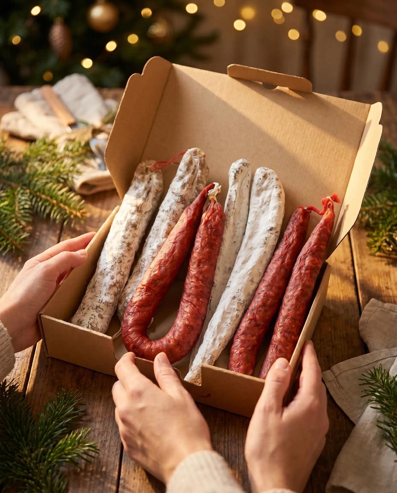 Box Apéro Gourmand – 5 Charcuteries IGP France & Espagne