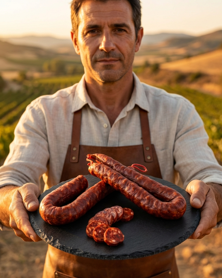 Nos chorizos et Lomo - SaucBack.Com