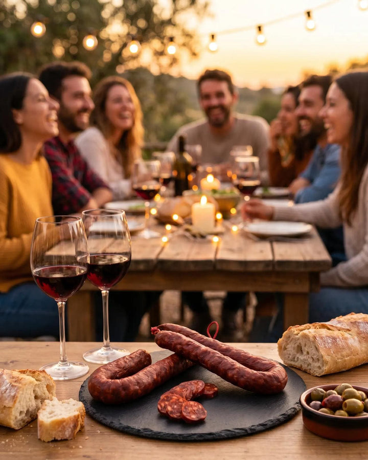 Nos chorizos et Lomo - SaucBack.Com