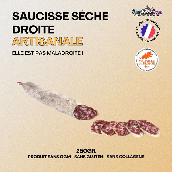 Saucisse Droite Artisanale 