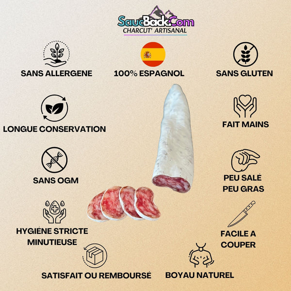 Fuet Catalan Artisanal Premium 160g