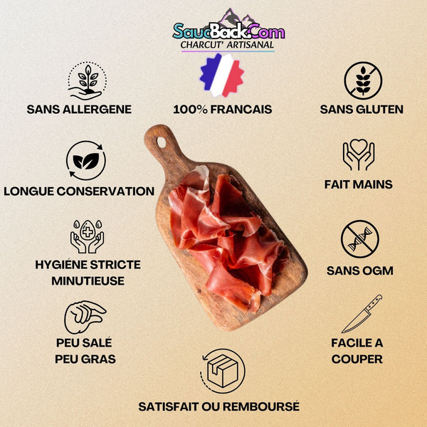 Jambon d'Auvergne IGP 9 Mois Artisanal +6kg