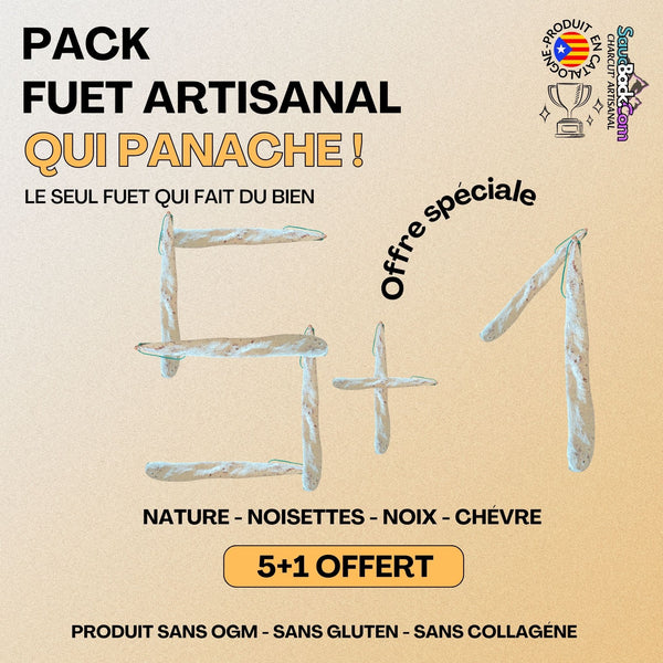 PACK FUET ARTISANAL 5+1 GRATUIT À COMPOSER