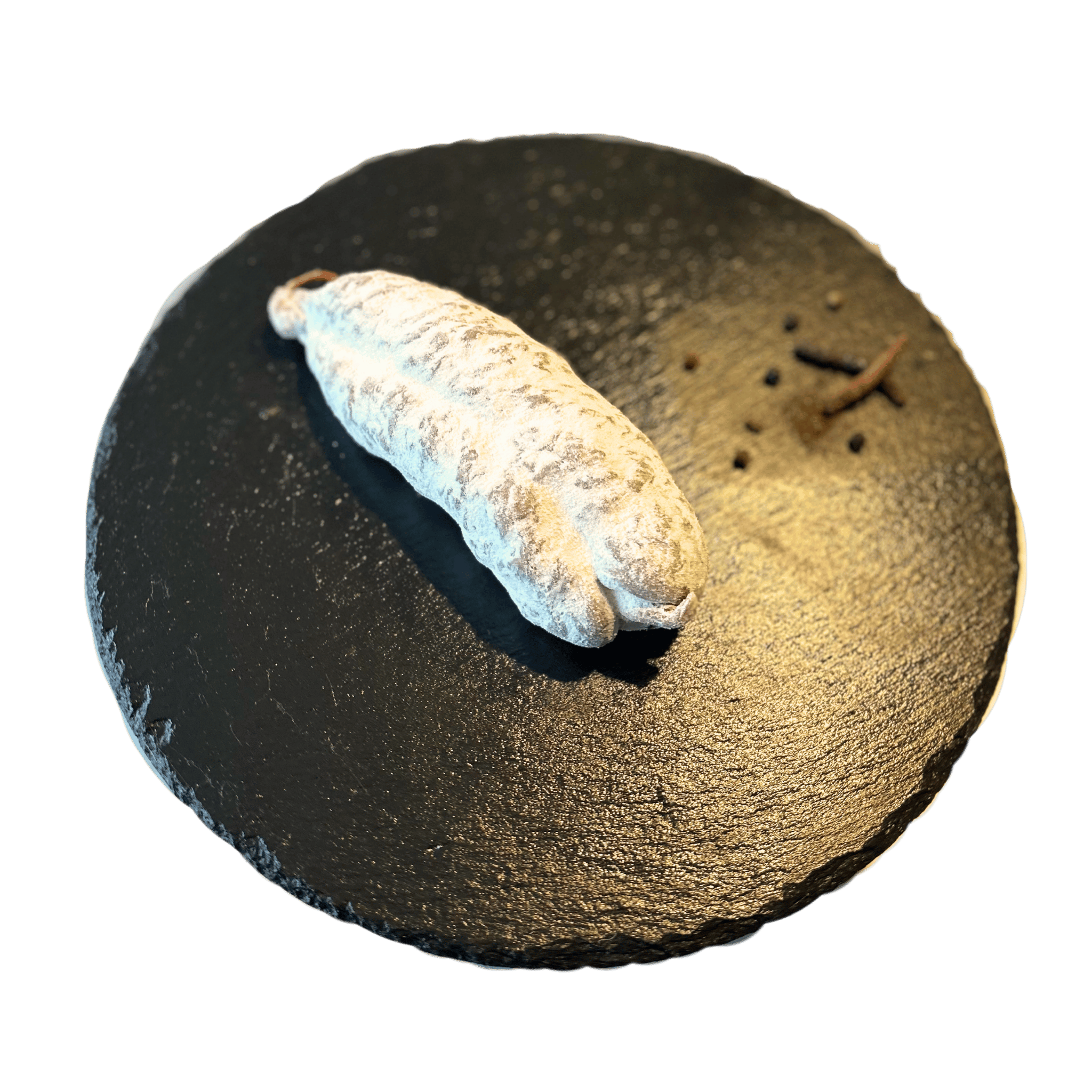 Saucisson Sec Artisanal Pur Porc 300 gr - SaucBack.Com