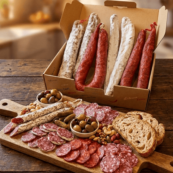 Box Gourmand – 5 spécialités - SaucBack.Com