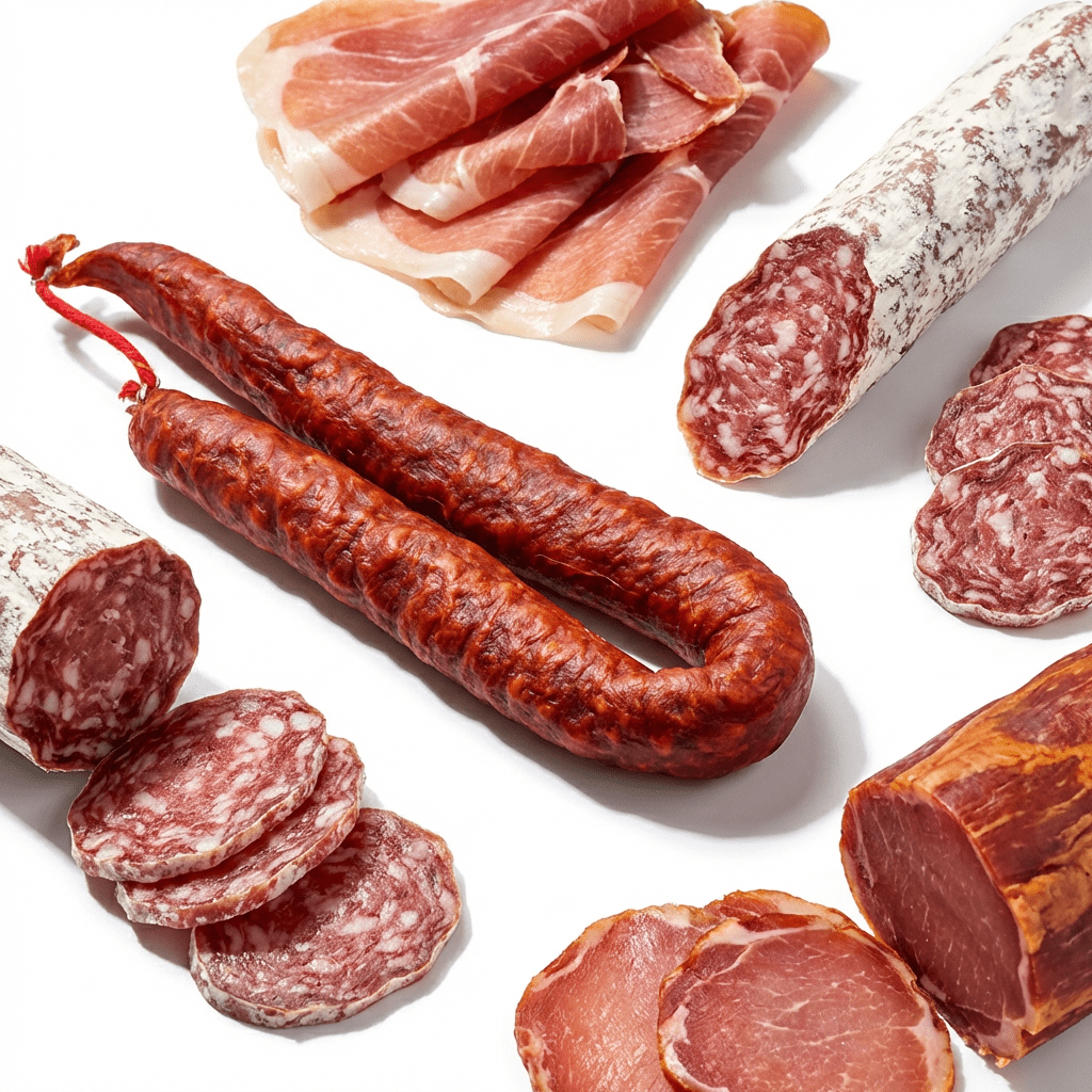 Chorizo Fort Artisanal Pur Porc 100% Naturel IGP - SaucBack.Com