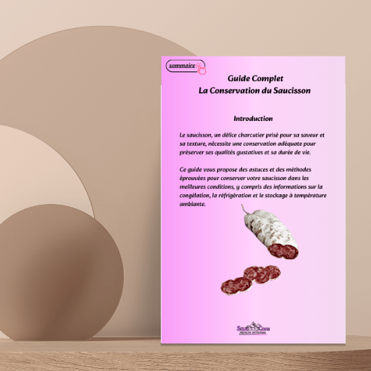 Ebook - L'Art de la conservation du Saucisson à Son Apogée - SaucBack.Com