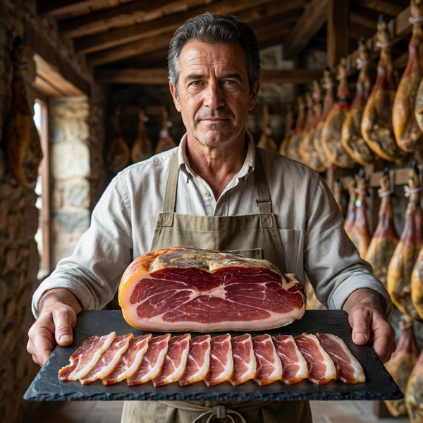 Jambon Serrano Artisanal Désossé 18 - 24 Mois - SaucBack.Com