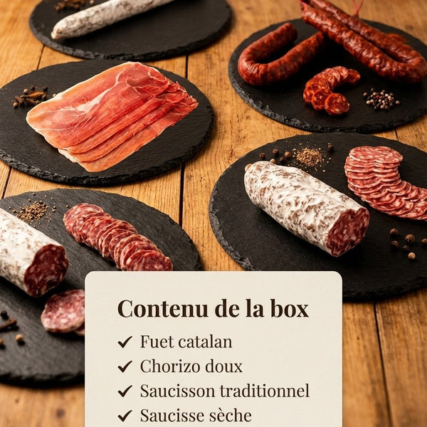 Pack Apéro du Terroir – 5 spécialités de charcuterie artisanale – 1,08kg - SaucBack.Com