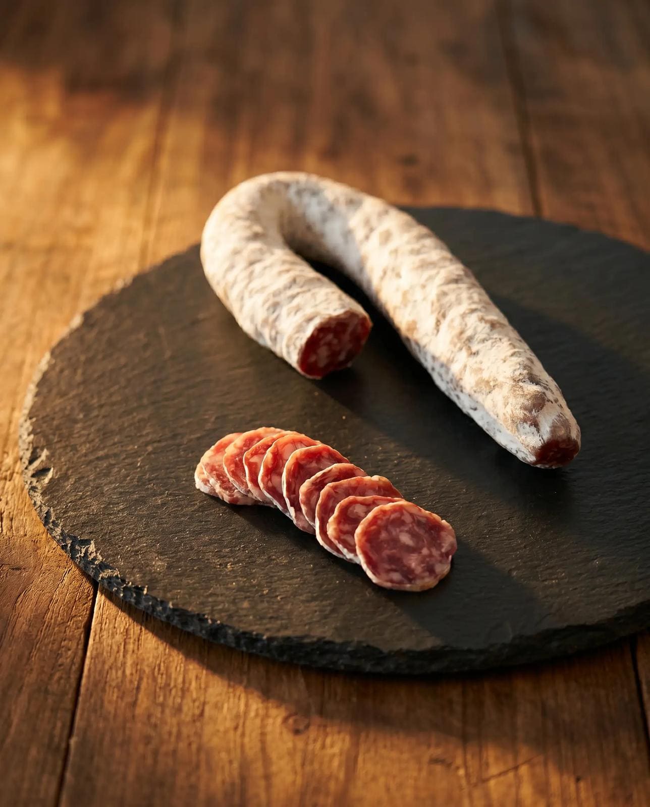 Saucisse Sèche Artisanale Courbé 🥈 Médaille d'Argent 300g | SaucBack