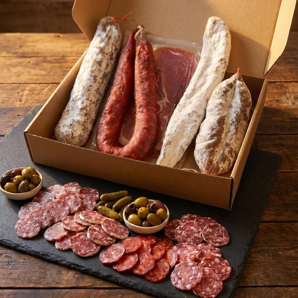 Box Apéro Terroir – 5 Charcuteries Artisanales France & Espagne