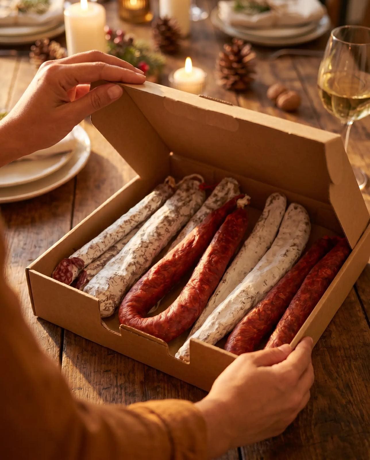 Box Apéro Gourmand – 5 Charcuteries IGP France & Espagne