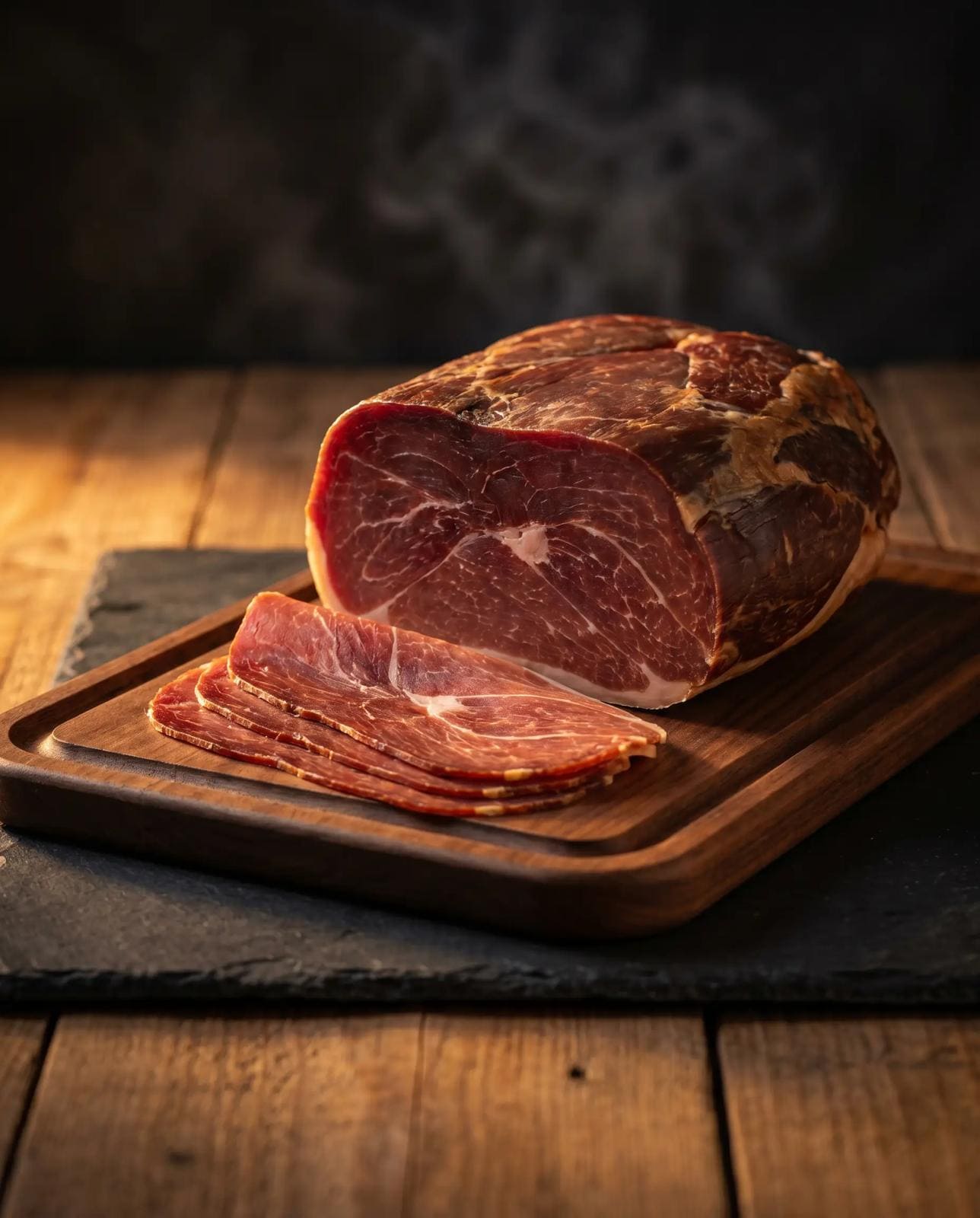 Jambon Sec Auvergne Fermier 🥇 Or Paris · Désossé 7kg 16-24 Mois