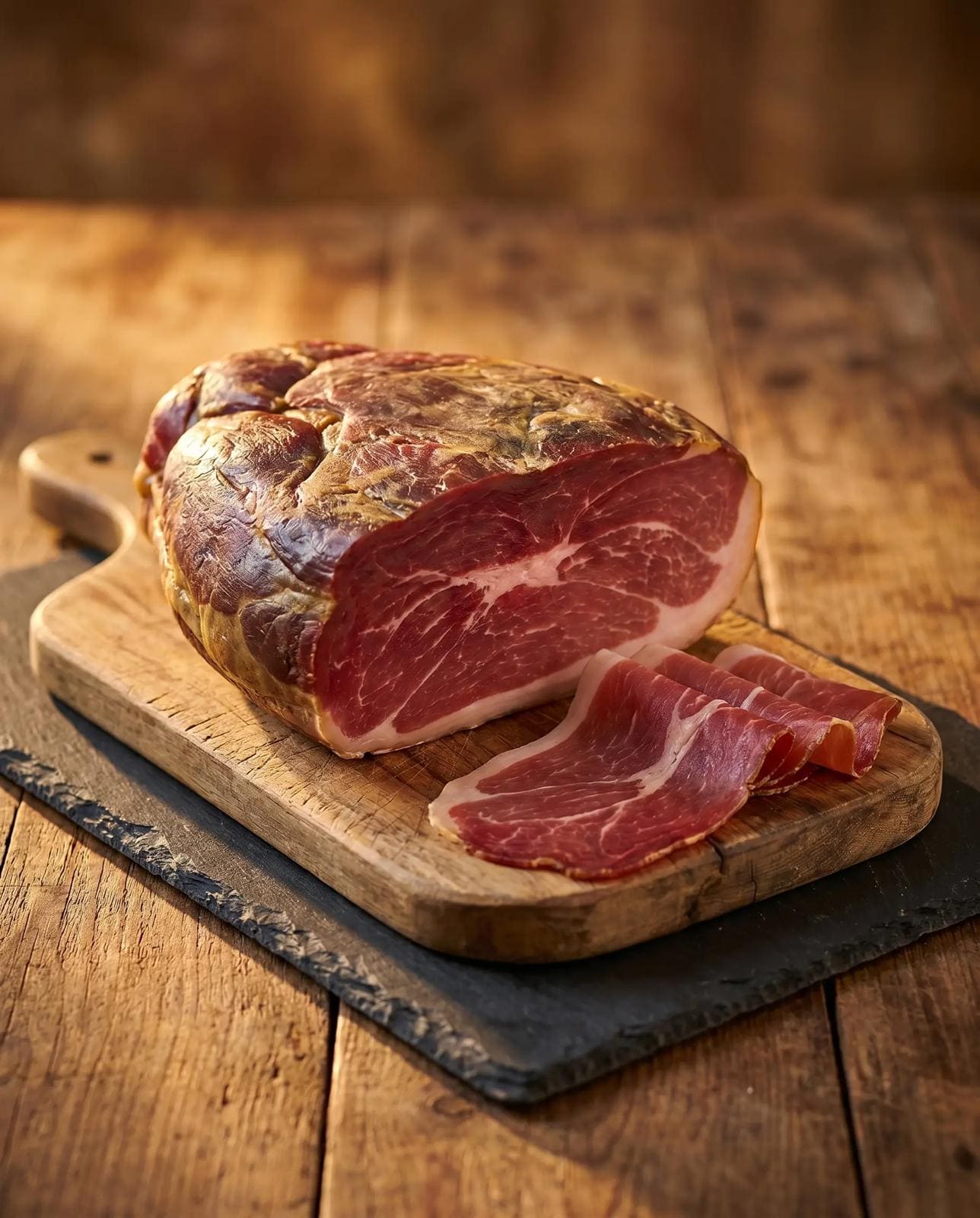Jambon d'Auvergne IGP Désossé 5,5kg Affiné 12-14 Mois