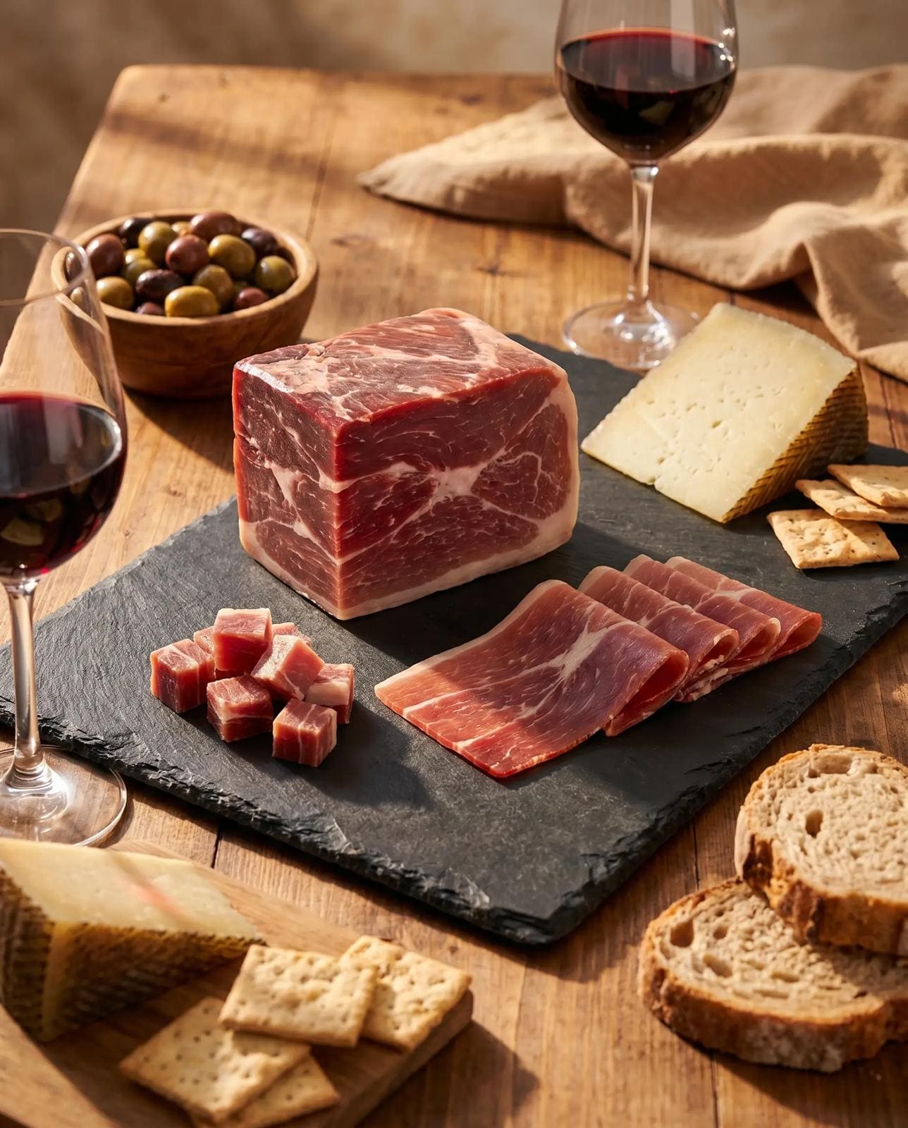 Jambon Serrano IGP Taco 500g Affiné 12 Mois | SaucBack