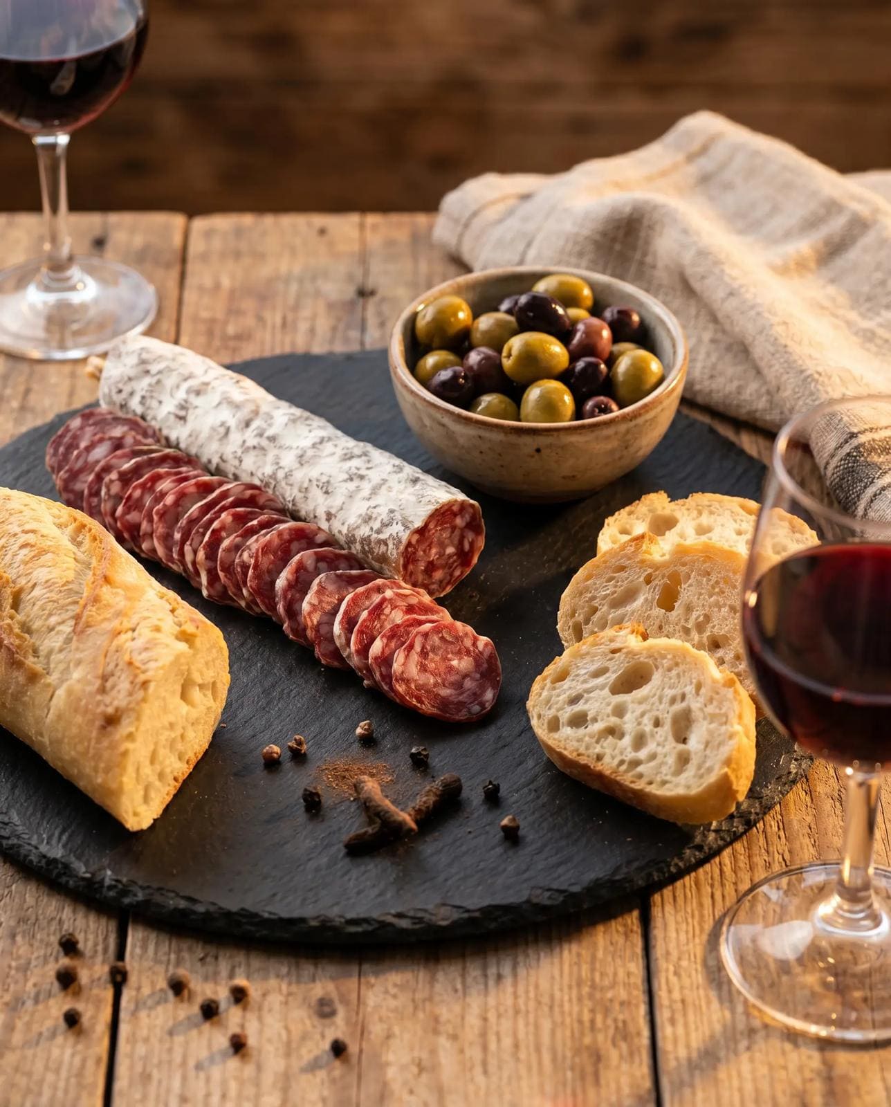 Box Apéro Caractère – Saucisson, Serrano IGP, Chorizo Fort IGP