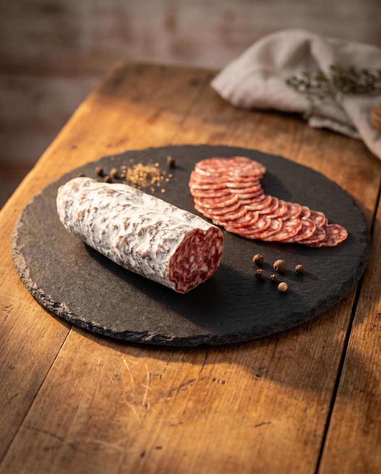 Saucisson Sec Artisanal 300g – Charcuterie Française Fait Main