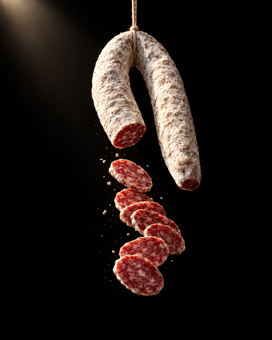 Saucisse sèche courbée artisanale – SaucBack